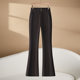 High-waisted fashionable work-style trousers for women to tighten their belly and lift their hips