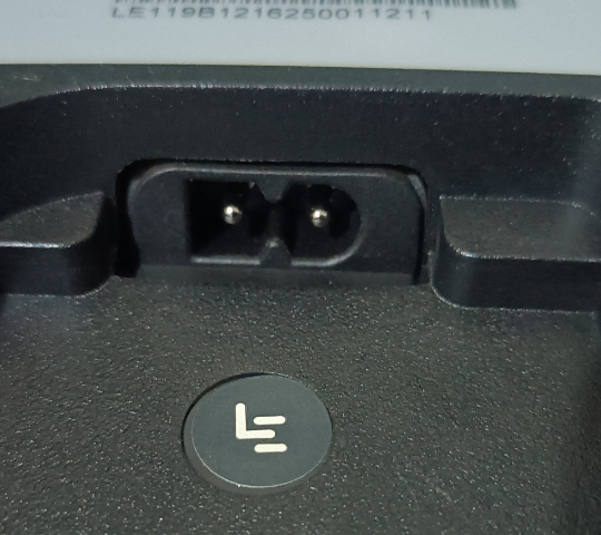 适用乐视超4X40液晶彩色电视超级电视L404FCNN电源线一方一圆插头 - 图0