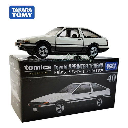 TOMY多美卡TOMICA合金小汽车模型145号藤原拓海486466 豆腐店AE86 - 图3