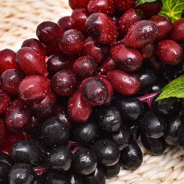 Simulated fruit grape bunches plastic picket decoration hanging decoration