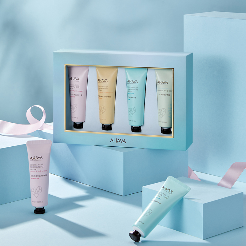 ahava矿物礼盒滋润保湿便携护手霜 AHAVA护手霜