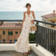 French romantic and elegant floral two-piece set