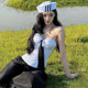Fashion trend ins slimming fashion suit