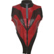 KLIOU is both sexy and sexy. Contrasting color splicing sleeveless jumpsuit, slim and versatile shorts, fashionable two-piece set