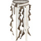 Retro vintage design plaid lace belt