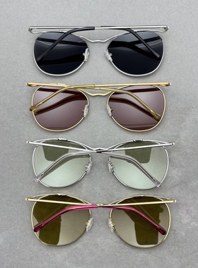 LINDA FARROW琳达法罗女款个性复古炫彩太阳眼镜新品DVN194时尚款