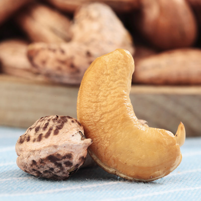 越南盐焗带皮进口大saigon休闲腰果 蜀美味食品腰果