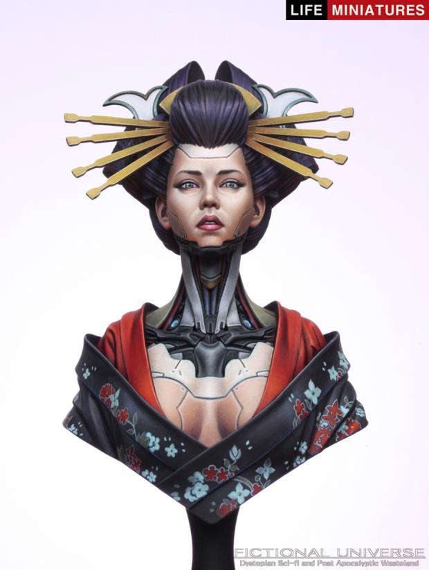 现货 Life Miniatures QUEEN Bust-图3