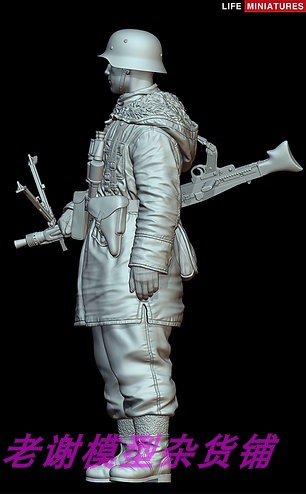 Life Waffen-SS MG42 Gunner,Eastern Front 1943 (1/35) - 图2