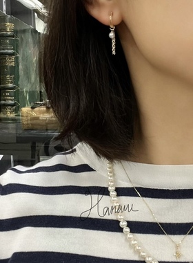 agete日剧玫瑰花刺迷你银项链