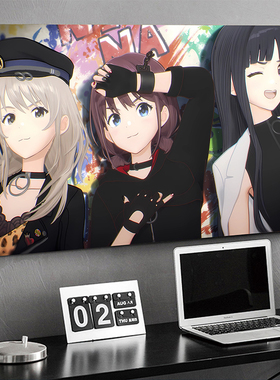 哭泣少女乐队动漫二次元墙贴海报