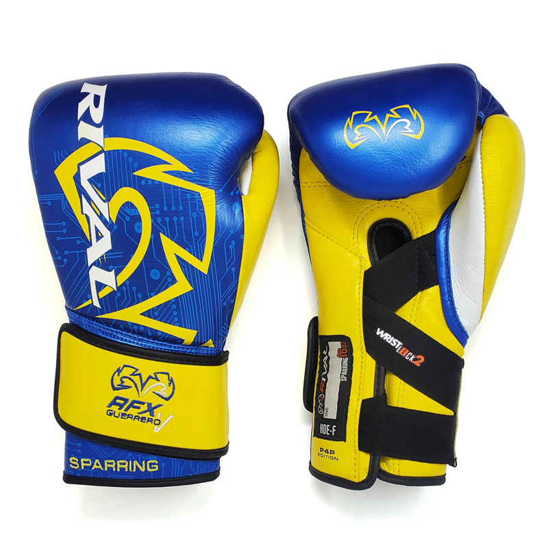RIVAL RFX-GUERRERO SPARRING贴扣对练洛马琴科同款拳击训练拳套 - 图3