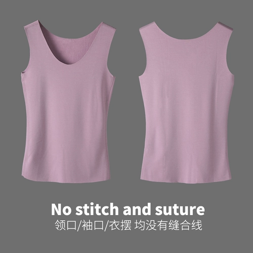 Бархатный удерживающий тепло жилет, флисовое зимнее нижнее белье для влюбленных, термобелье, увеличенная толщина