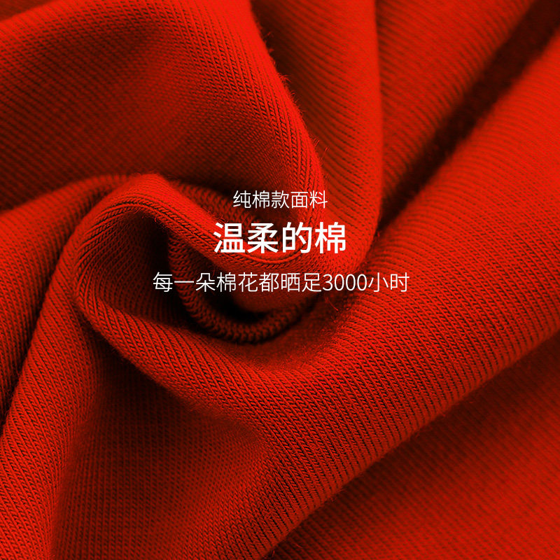 DPL LUCKYBOX本命年男士平角内裤属牛年莫代尔青年大红三角裤底裤,淘宝优惠券,粉丝福利购,淘宝优惠卷