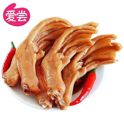 爱尝龙岩福建特产小零食小吃泡鸭爪 爱尝鸭肉零食