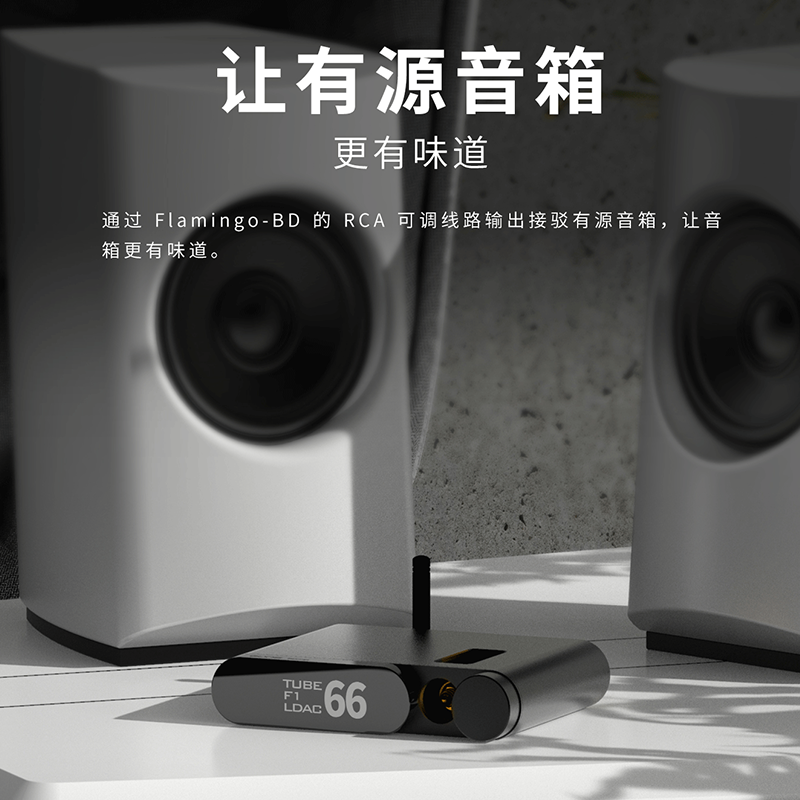 aune 火烈鸟 FLAMINGO BD高清蓝牙音频接收器DAC解码器HiFi发烧 - 图0