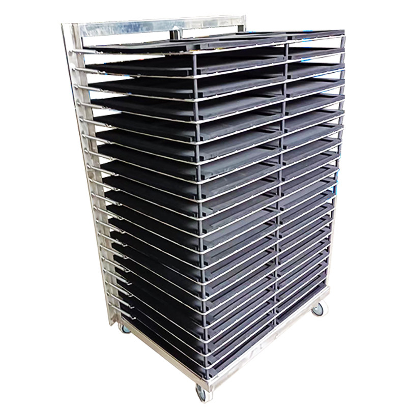 自产自销20层不锈钢千层架PCB板周转车EVA防静电晾干架支持定制,淘宝优惠券,粉丝福利购,淘宝优惠卷