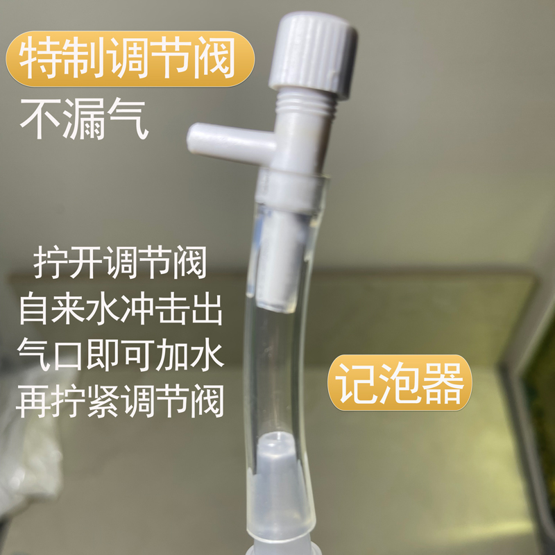 鱼缸水草缸自制二氧化碳发生器DIY低压细化器CO2小气瓶迷你反应瓶 - 图0