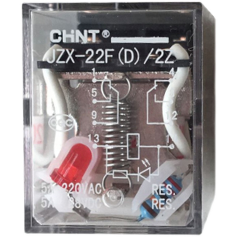 正泰 JZX-22F(D)/2Z 3Z 4Z中间继电器8脚11脚HH52P交流220V DC24V - 图3