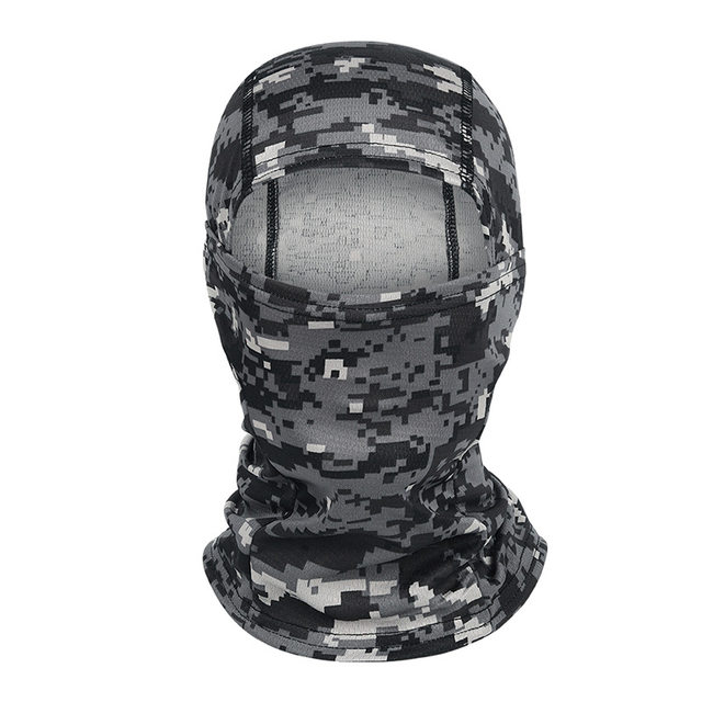 Military fans outdoor sun protection mask outdoor cycling face protection neck protection hood sunshade mesh Barak