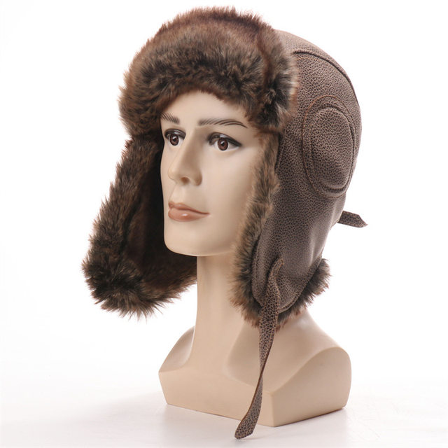 Military fans outdoor Soviet emblem Lei Feng hat windproof and waterproof men and women outdoor hat thickened ear protection Russian warm