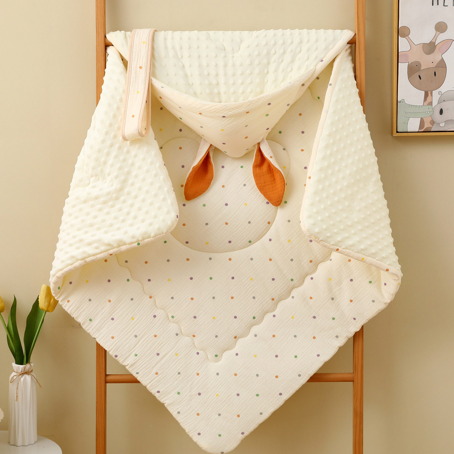 新生婴儿抱被初生包被春秋冬季厚款纯棉宝宝10月份豆豆绒产房包单,淘宝优惠券,粉丝福利购,淘宝优惠卷