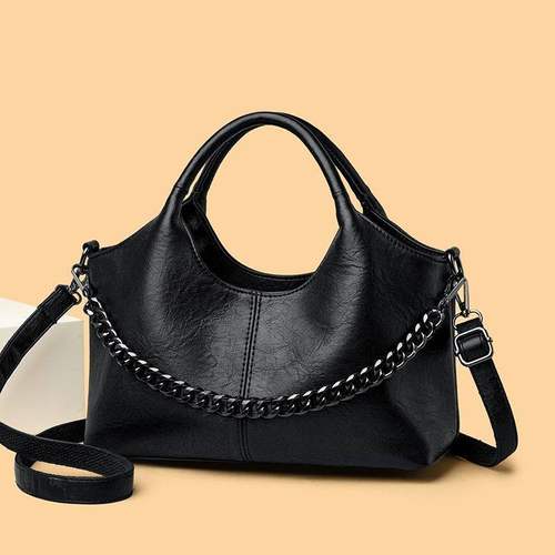 大容量小众包包高级2025春夏新款复古单肩百搭斜挎包链条饺子 - 图0