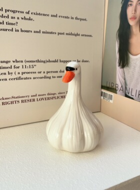 “蒜了鸭 没什么大不了的”创意治愈桌面摆件搞怪节日生日礼物