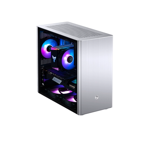 Qiao Sibo v9 алюминиевая боковая сторона прозрачной игры Matx Gaming Office Case Vertical Air Duct SFX Power Power Supply 290 графическая карта