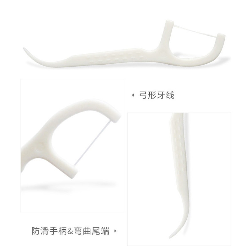 绿生超细线牙线棒剔牙缝刷8盒牙线 绿生洁齿企业店牙线/牙线棒
