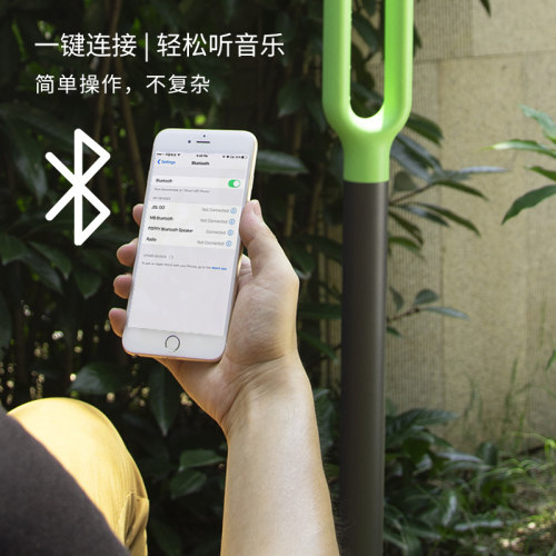 户外太阳能蓝牙杆灯烧烤灯草坪聚会美式活动灯防水露营室外庭院灯 - 图1