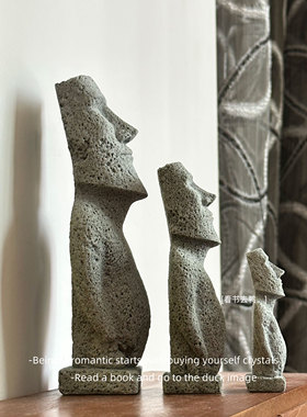 摩艾石像复活节岛石像摆件礼物