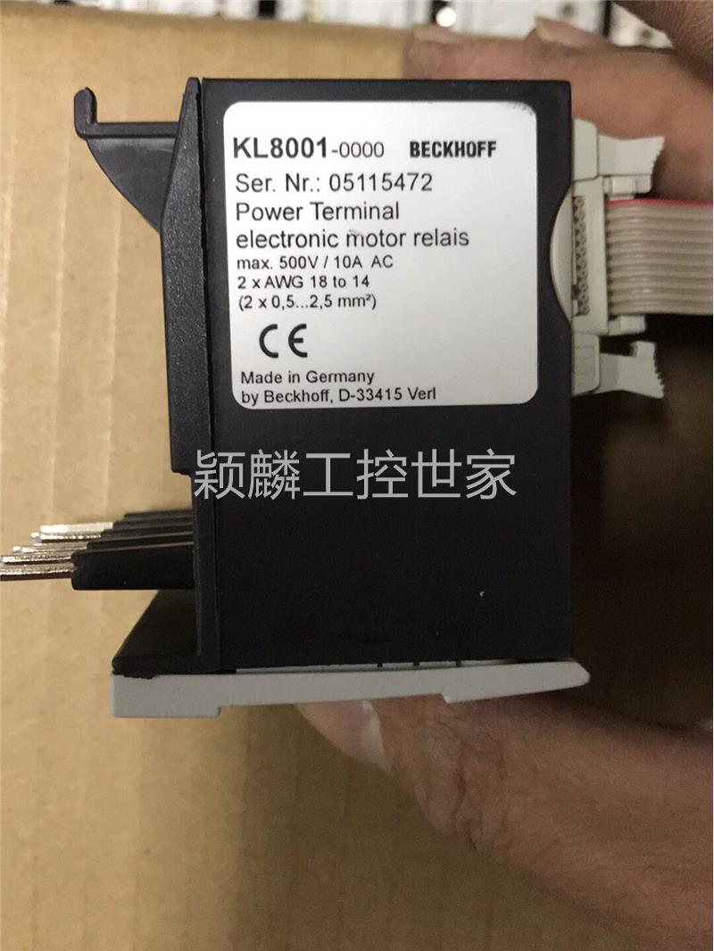 设备（议价）倍福BECKHOFF模块KL8001-0000拆机，成色议价 - 图0