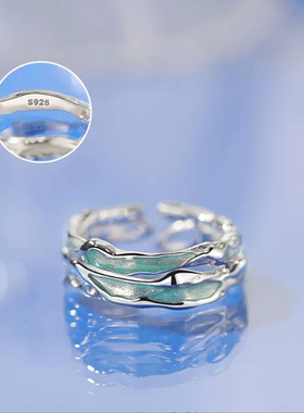 原创纯银生日礼物戒指