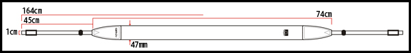 camin 编织系列专业时尚相机背带 通用接口cam86772 - 图0