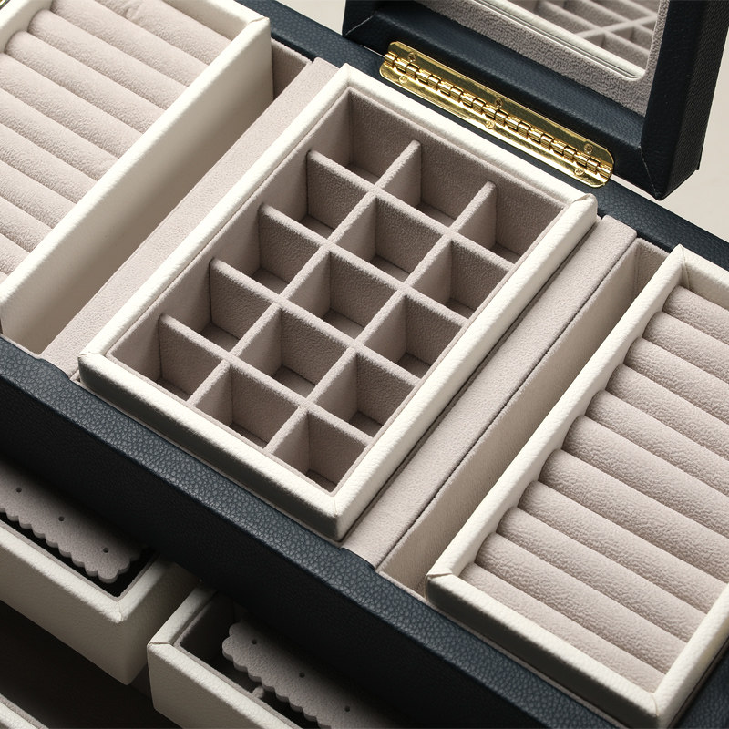 sofis多层珠宝简约大首饰盒收纳盒 sofis首饰盒