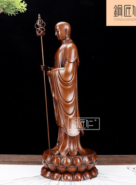 地藏王摆件供奉佛堂菩萨家居装饰