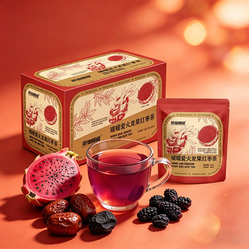 茶仙慢慢蜜桃乌龙茶组合型花茶袋泡茶包办公室休闲饮品鲜丰水果 - 图3