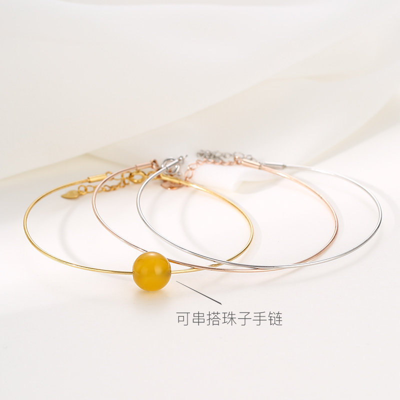 925纯银螺丝手镯空托女手工diy串珠螺旋手链可串珠子吊坠穿心空托,淘宝优惠券,粉丝福利购,淘宝优惠卷