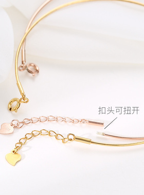 diy纯银螺丝珠子吊坠手链