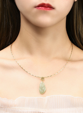 奢金轩欧米纯银男女项圈项链