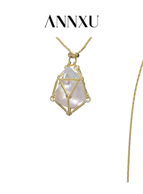 ANNXU Baroque之梦系列网兜项链原创设计颈饰