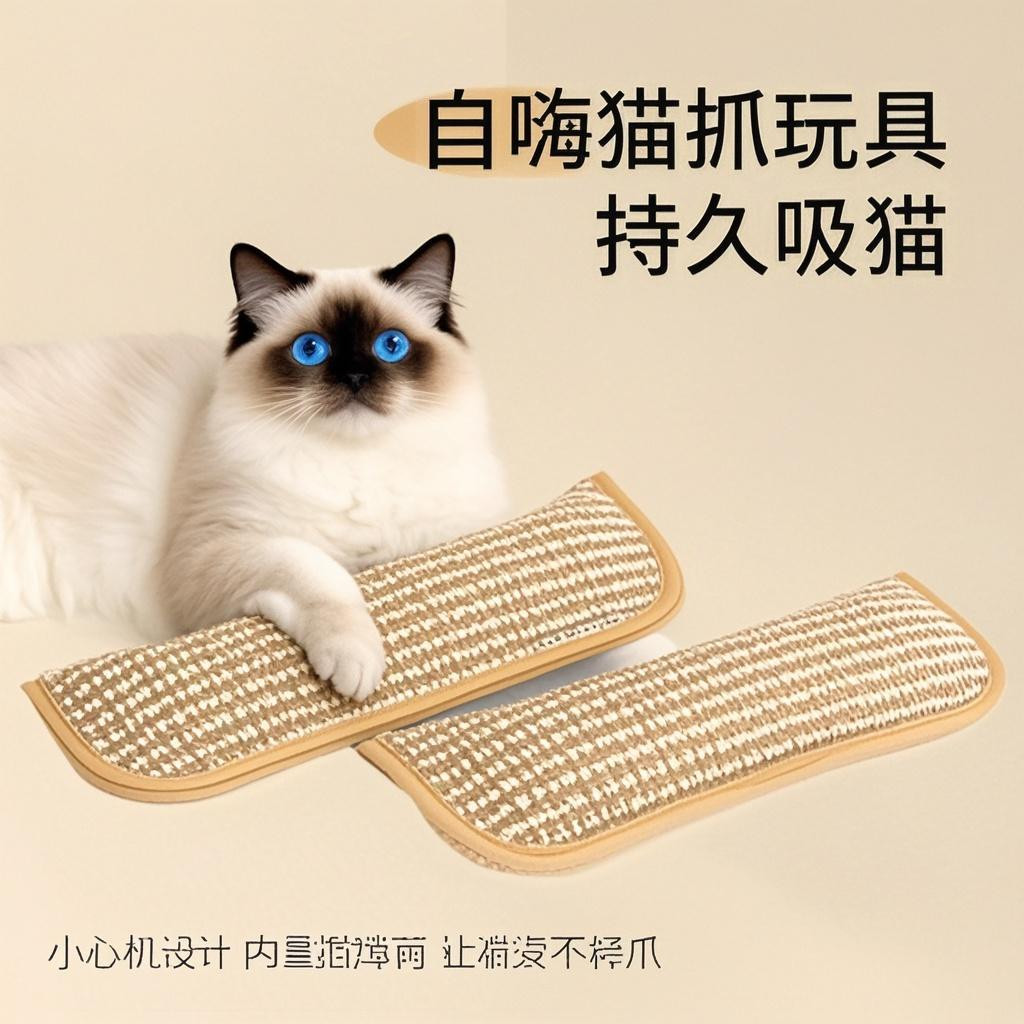 猫玩具猫薄荷抱枕自嗨磨牙耐咬洁牙猫糖果自嗨解闷黄麻猫抓板用品,淘宝优惠券,粉丝福利购,淘宝优惠卷