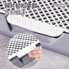 High rail dog toilet/dirt blocking/splash prevention,
