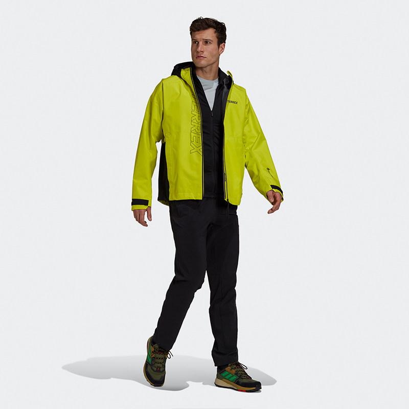 Adidas阿迪达斯正品TERREX21新款男子户外休闲连帽夹克外套GM4815,淘宝优惠券,粉丝福利购,淘宝优惠卷