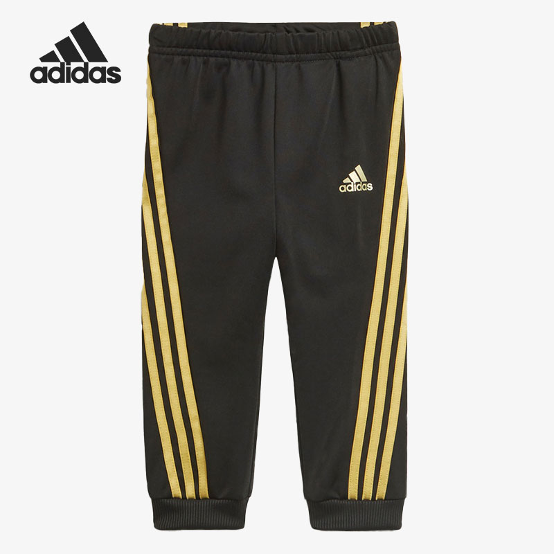 Adidas/阿迪达斯正品2021年夏季新款儿童休闲运动套装 H28834 - 图2