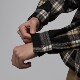 Jordan ຢ່າງເປັນທາງການ flannel ເສື້ອກິລາຜູ້ຊາຍວ່າງ