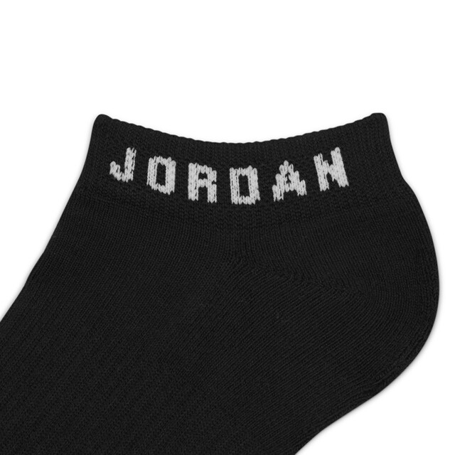 ຖົງຕີນກິລາເຮືອກິລາ Nike Jordan ແຫ້ງໄວ (3 ຄູ່) ລະບາຍອາກາດໃນລະດູຮ້ອນ, ສະຫນັບສະຫນູນແລະສະດວກສະບາຍ JORDAN DX9656