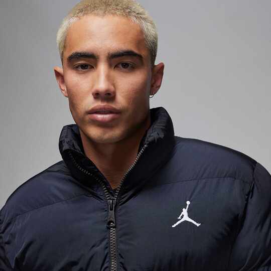 Jordan official warm men's jacket cotton coat