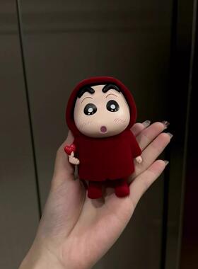 家居好物｜蜡笔小新摆件桌面装饰品可爱客厅电视柜玄关手办创意